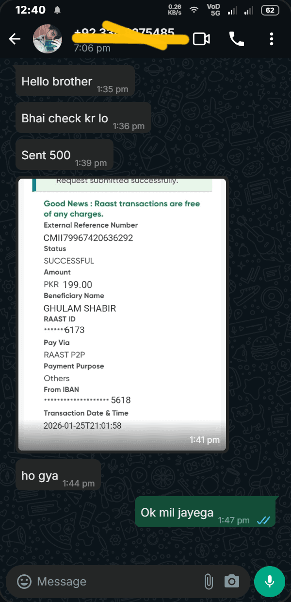 Customer order 14