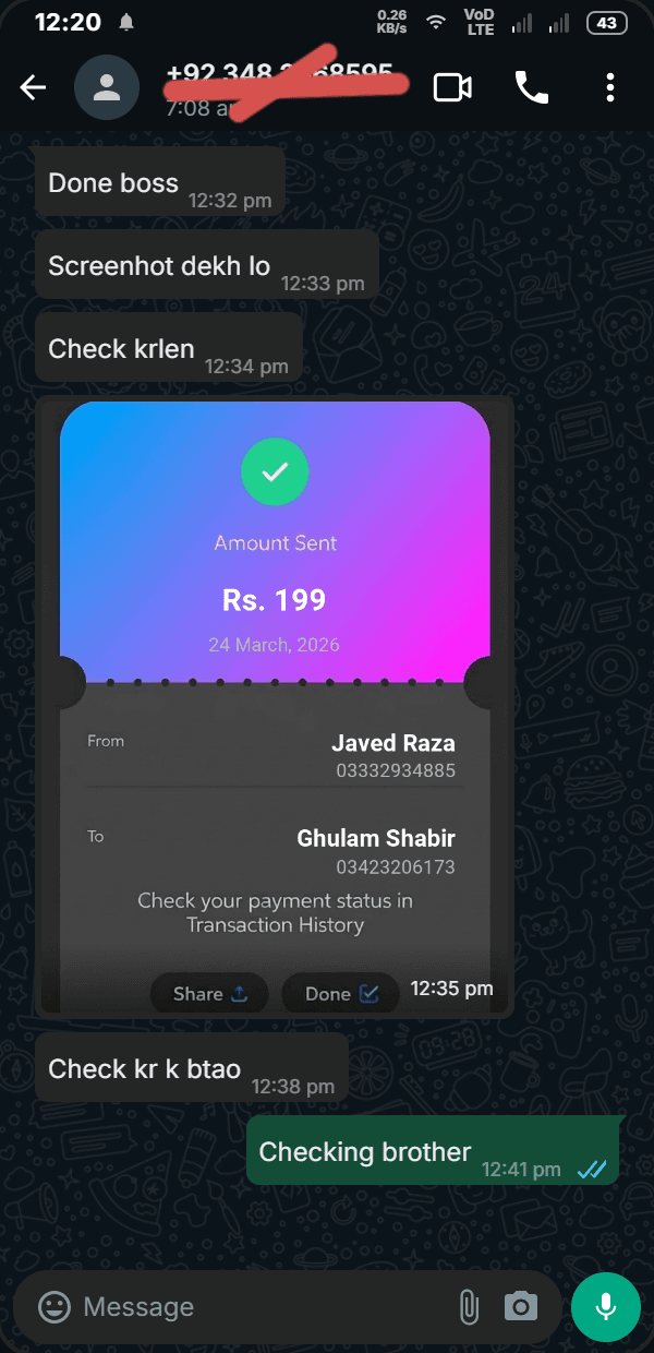 Customer order 16