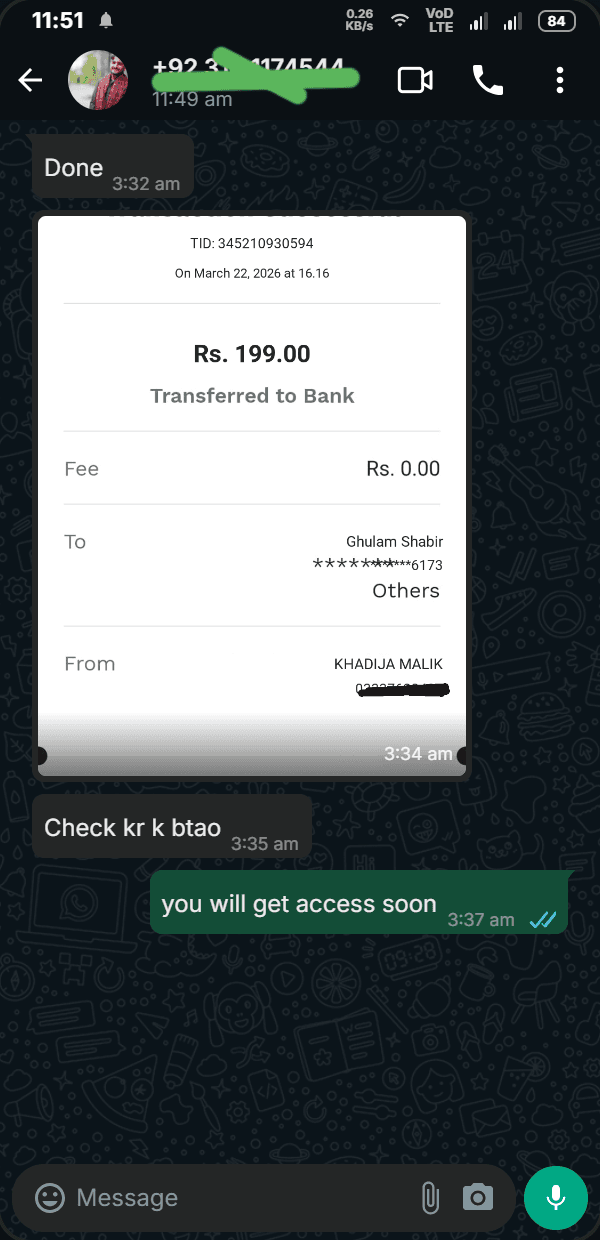Customer order 19